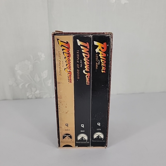 INDIANA JONES TRILOGY - The Adventure Collection - Disc Set 3 DVD (1989) - Picture 6 of 6